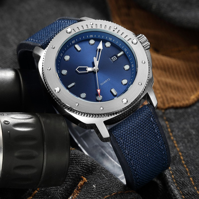 SAVRENO QUARTZ WATCH 43MM