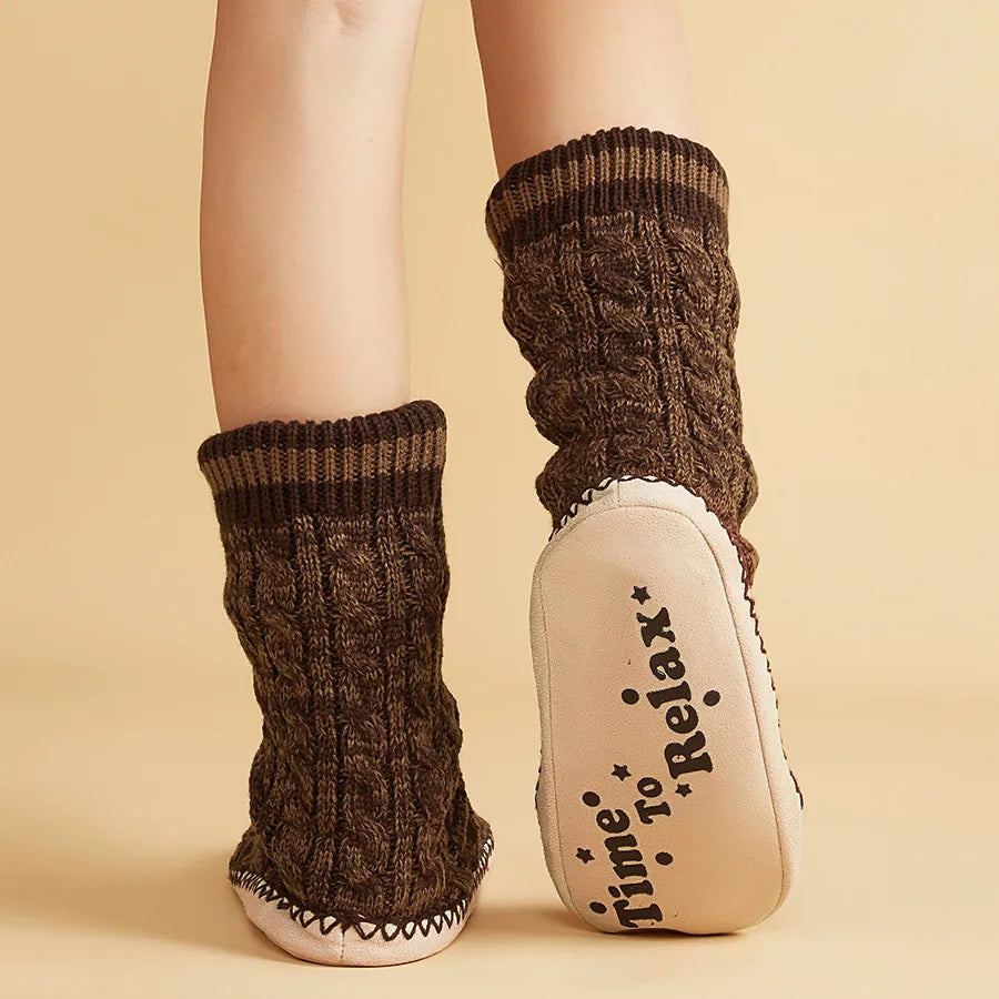 Aspen Knit Lounge Socks