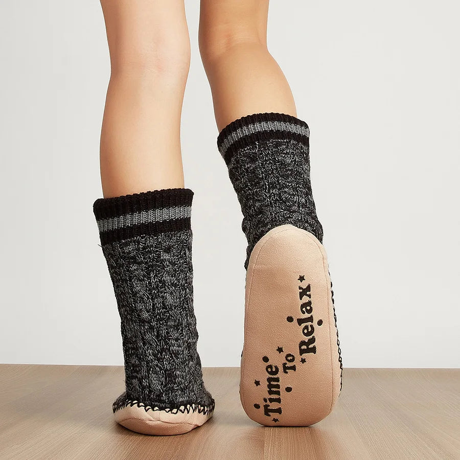 Aspen Knit Lounge Socks