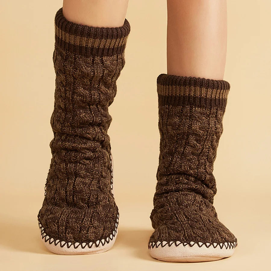 Aspen Knit Lounge Socks