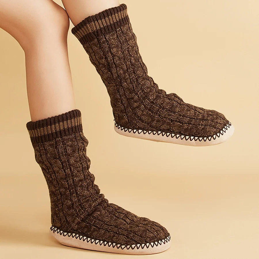 Aspen Knit Lounge Socks