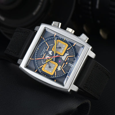 MONACO SQUARE WATCH 43MM
