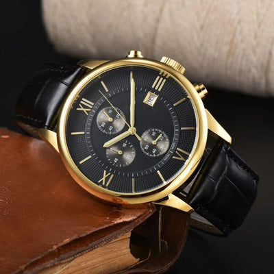 MARCELLUS LEATHER WATCH