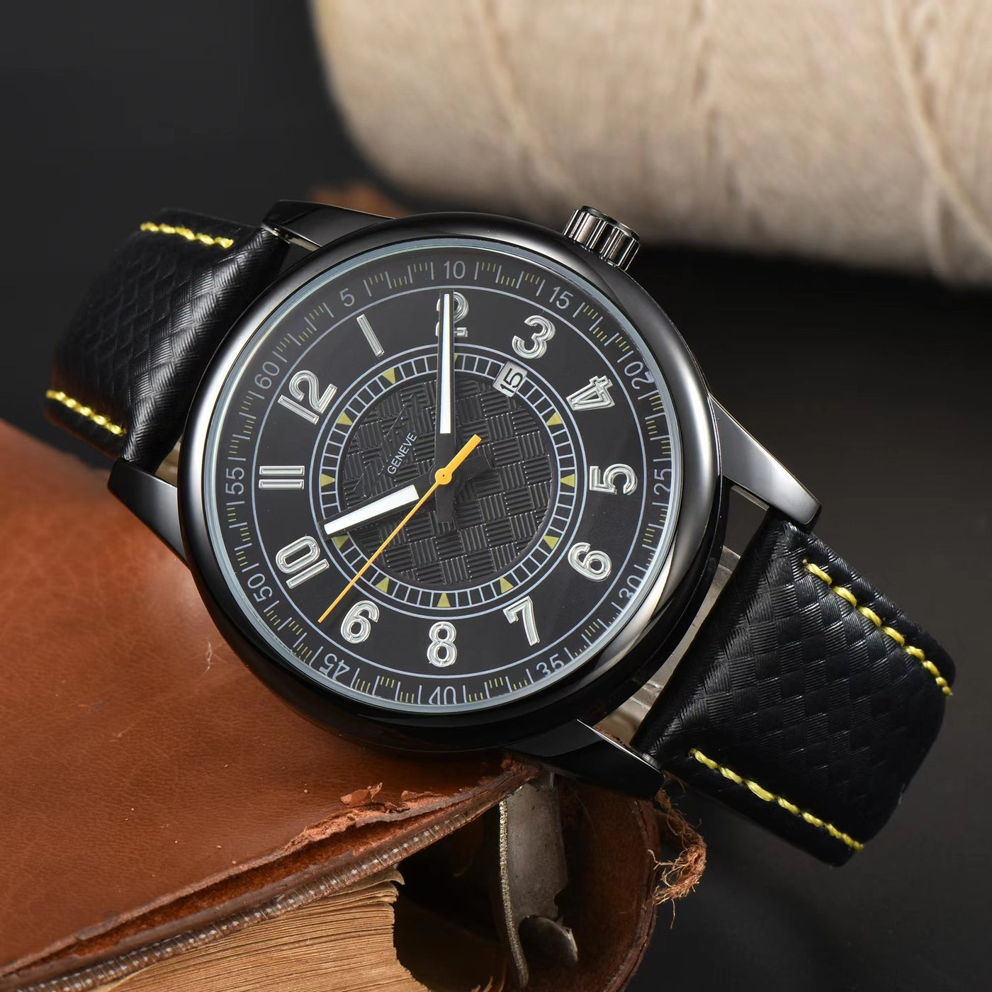 GENEVE LEATHER WATCH