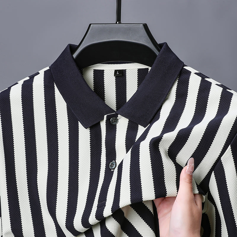 BELMONT STRIPE POLO