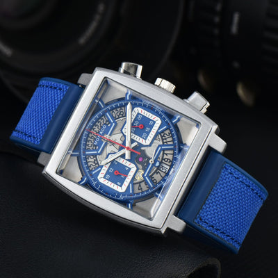 MONACO SQUARE WATCH 43MM