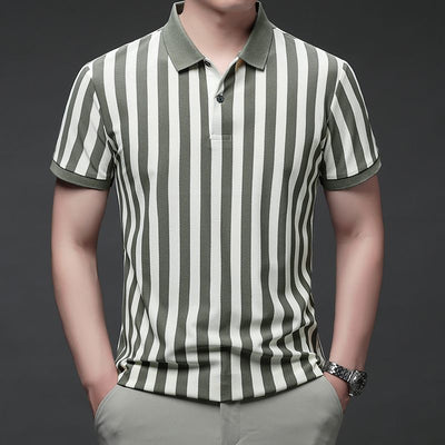 BELMONT STRIPE POLO