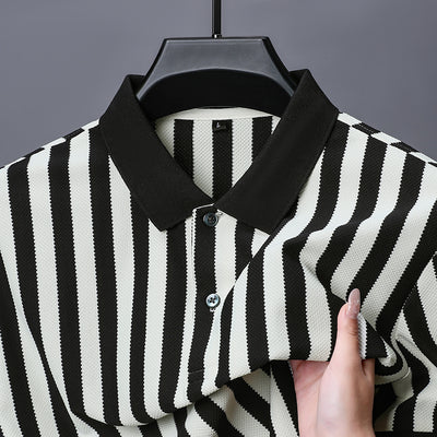 BELMONT STRIPE POLO