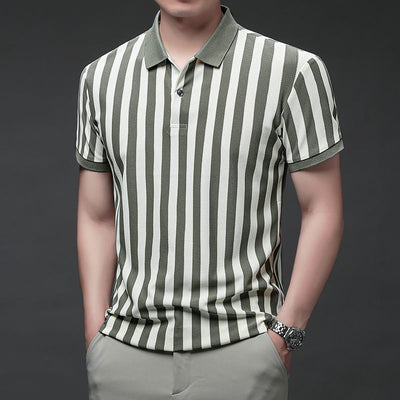BELMONT STRIPE POLO