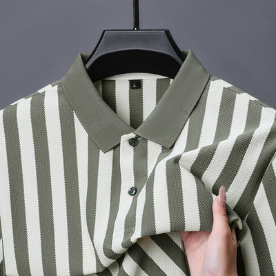 BELMONT STRIPE POLO