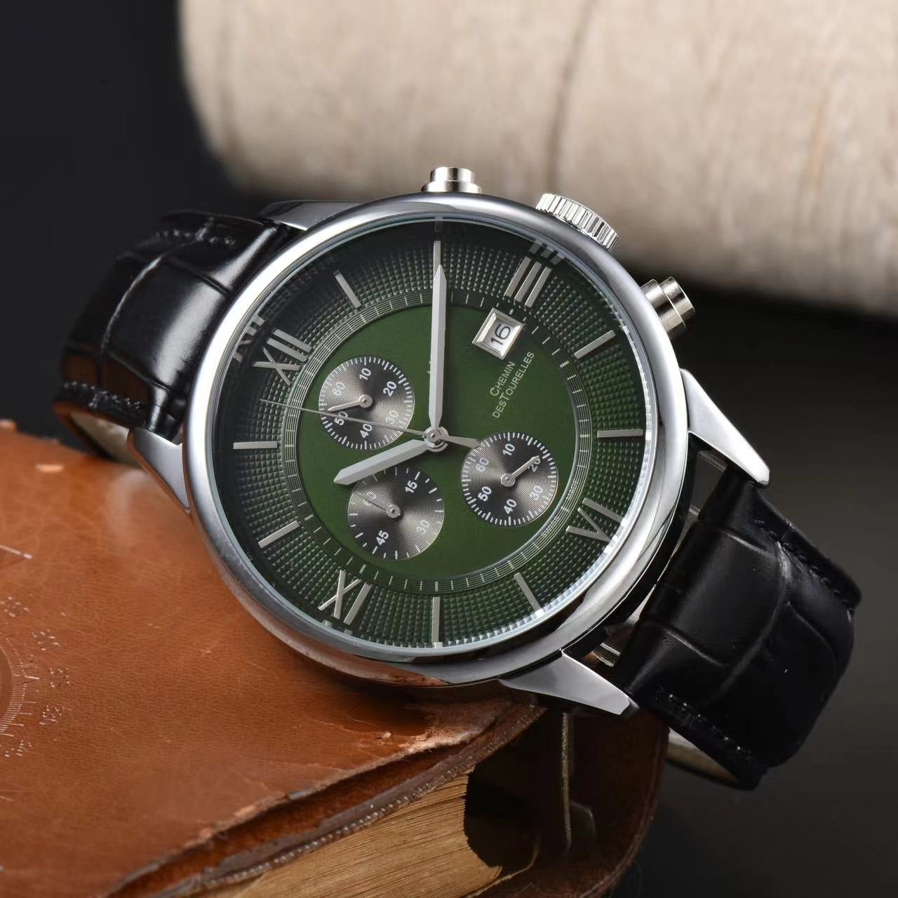 MARCELLUS LEATHER WATCH