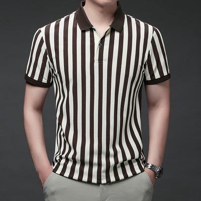 BELMONT STRIPE POLO