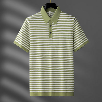 BELMONT STRIPED POLO