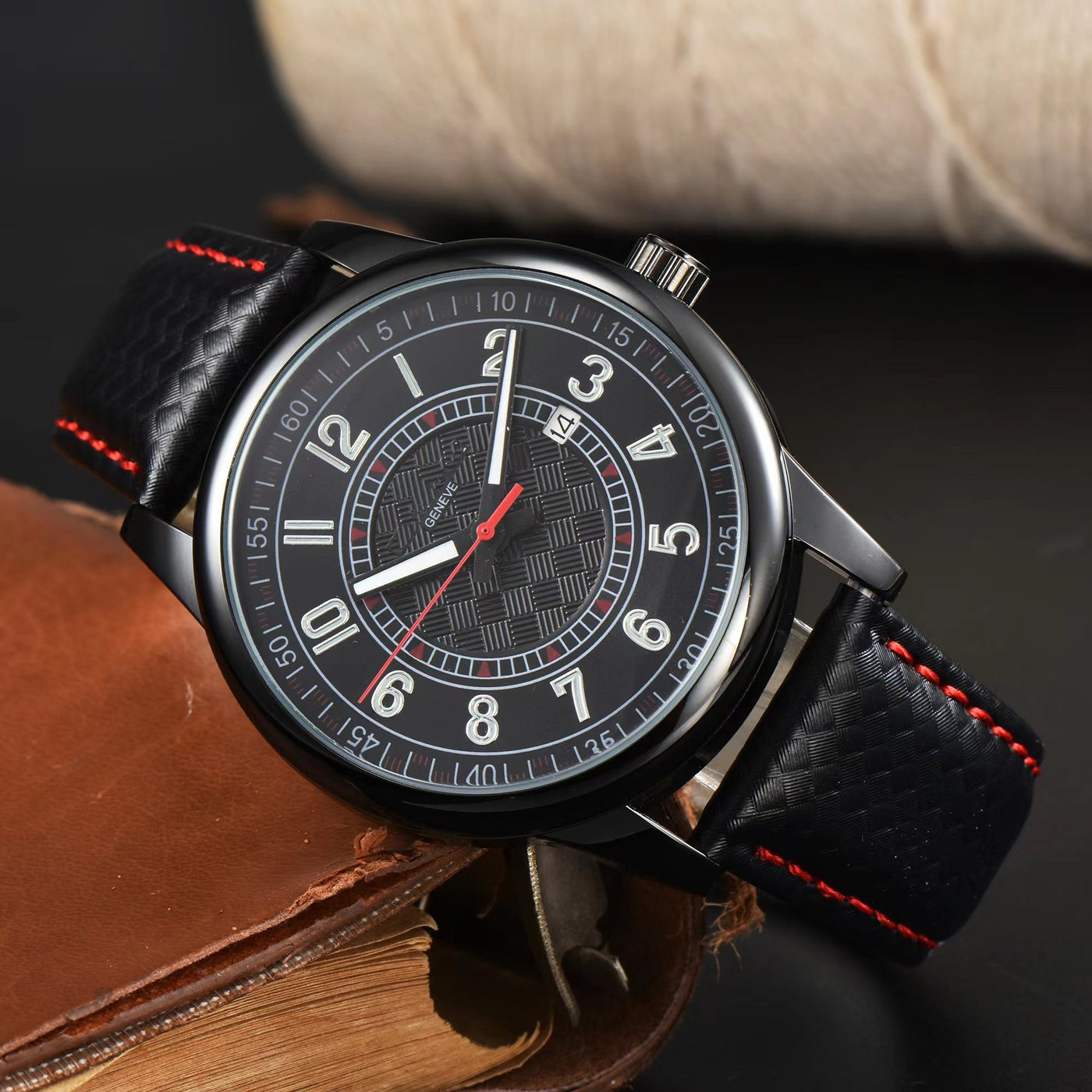 GENEVE LEATHER WATCH