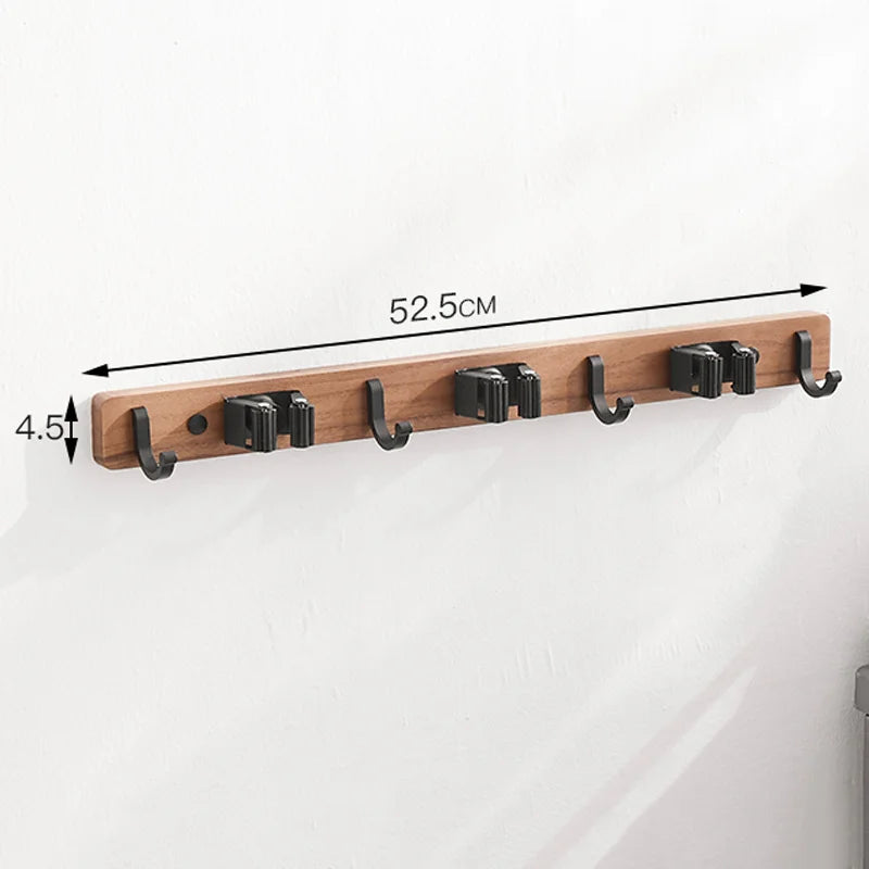 Wooden Grip Storage Rack