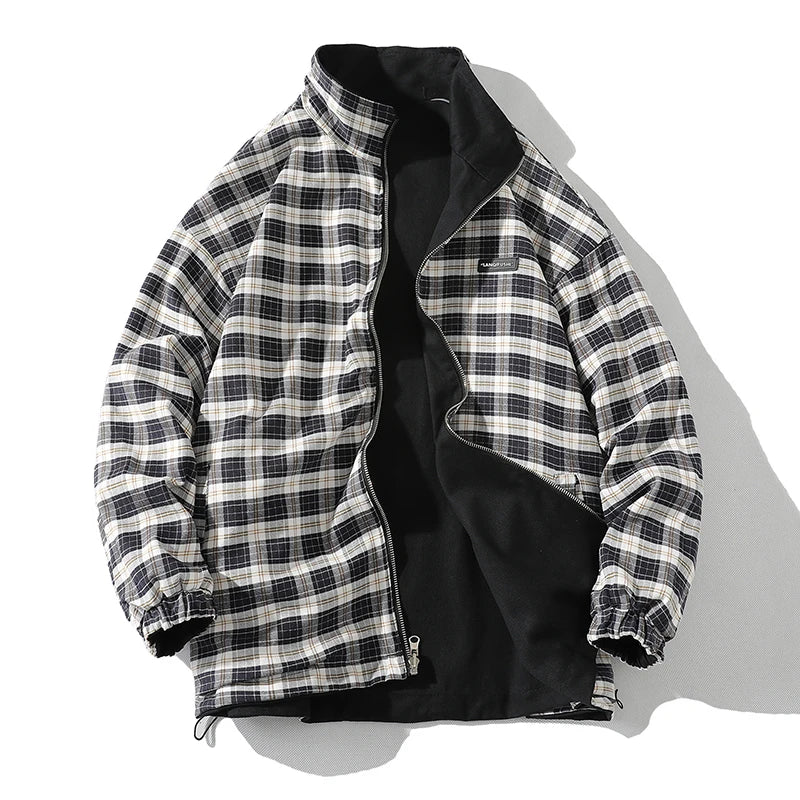 Asalo Plaid Reversible Jacket