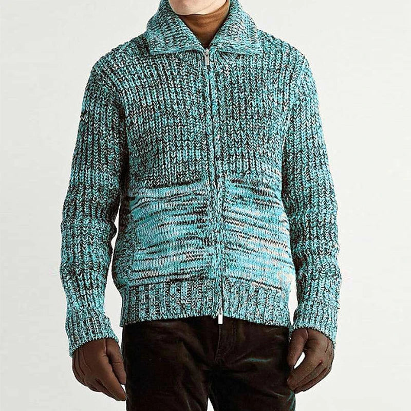 Timberline Knit Zip-Up Sweater