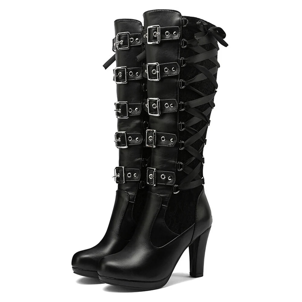 Midnight Obsidian Boots