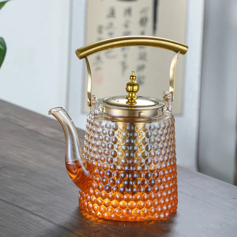 The Golden Hive Teapot