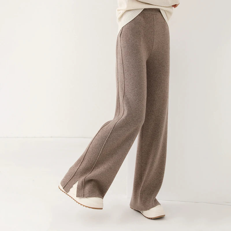 Millie Wool Split Pants