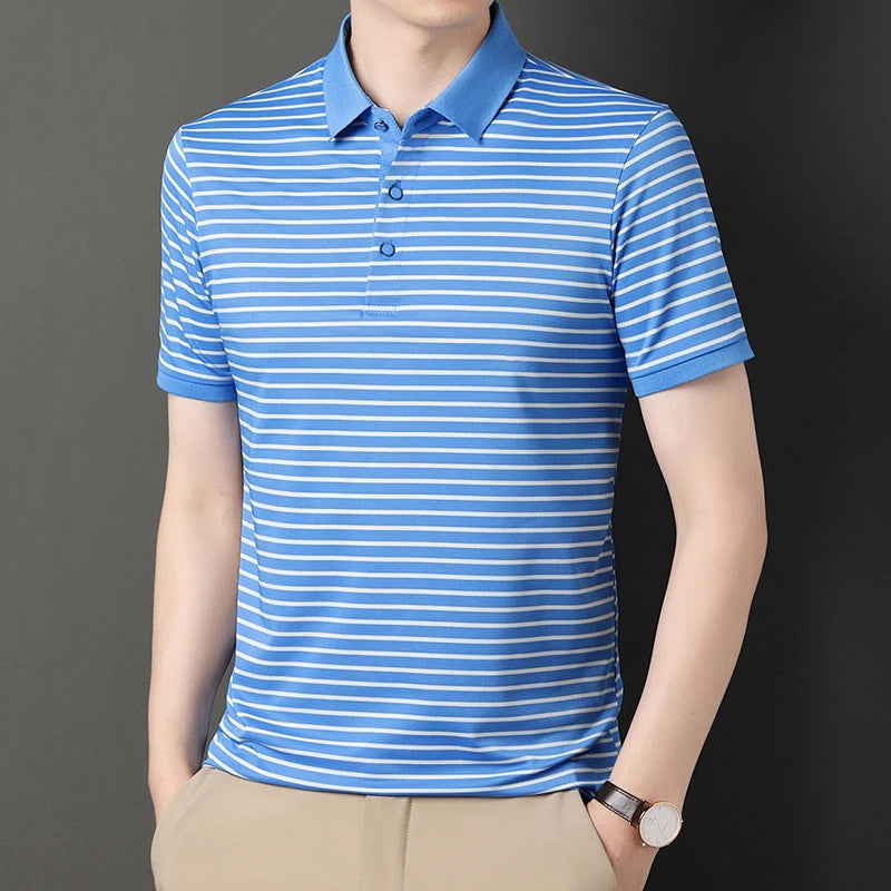 ROMEN STRIPE POLO