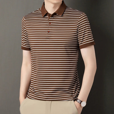 ROMEN STRIPE POLO