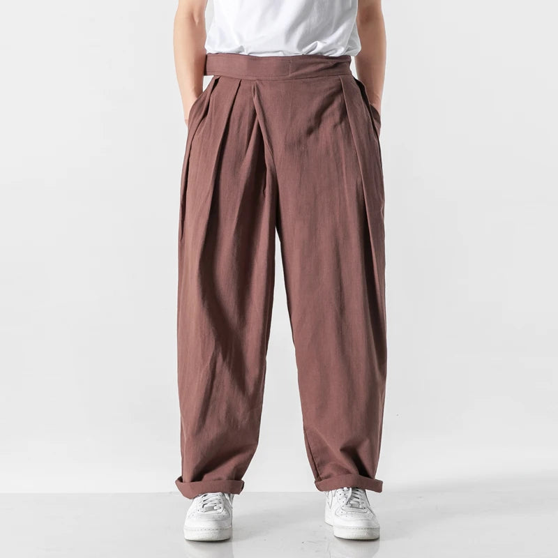 BAEKHO DRAPE PANTS