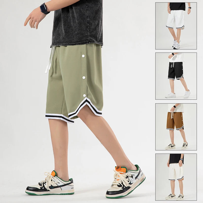 Casual Motion Loose All-match Shorts