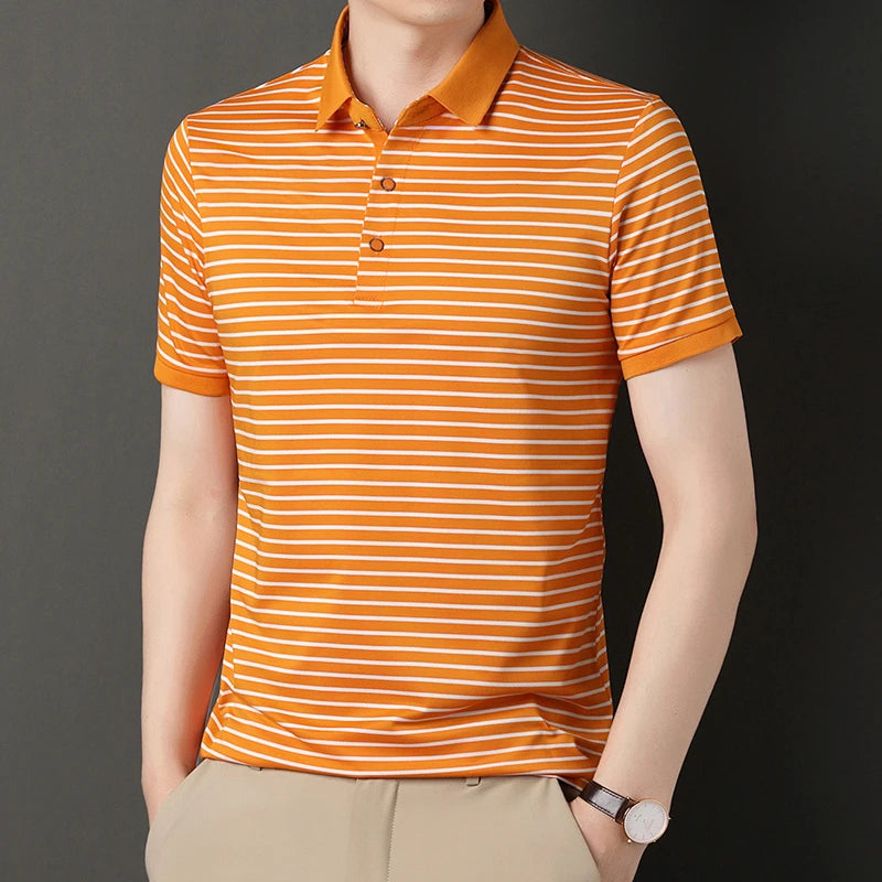 ROMEN STRIPE POLO