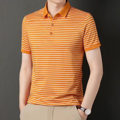 ROMEN STRIPE POLO