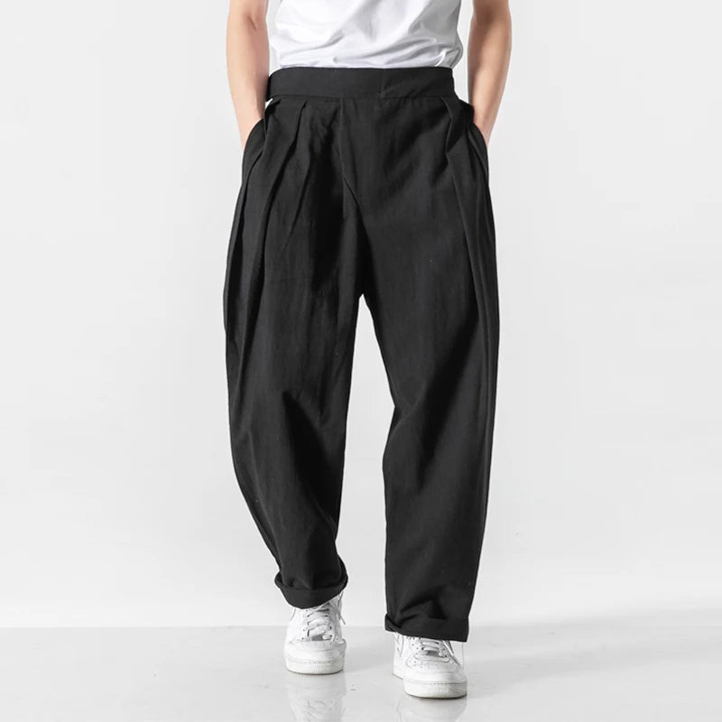 BAEKHO DRAPE PANTS