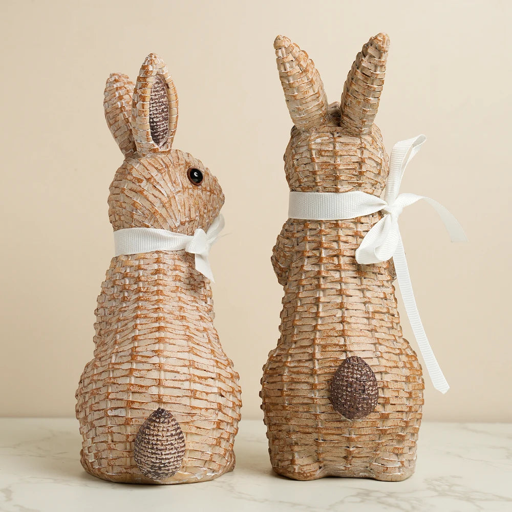 Willow Weave Spring Rabbits