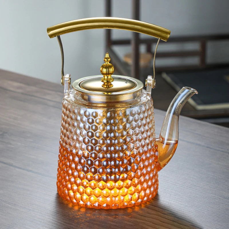 The Golden Hive Teapot