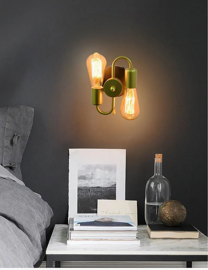 Industrial Gleam Wall Lamp