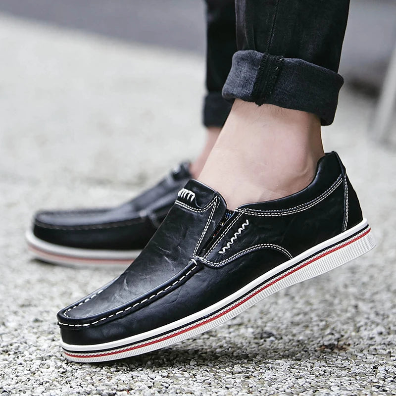 BRADLEY LEATHER LOAFERS