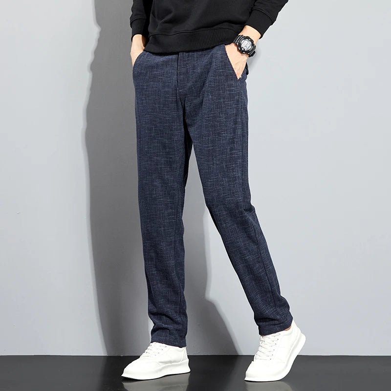 Urban Plaid Corduroy Pants