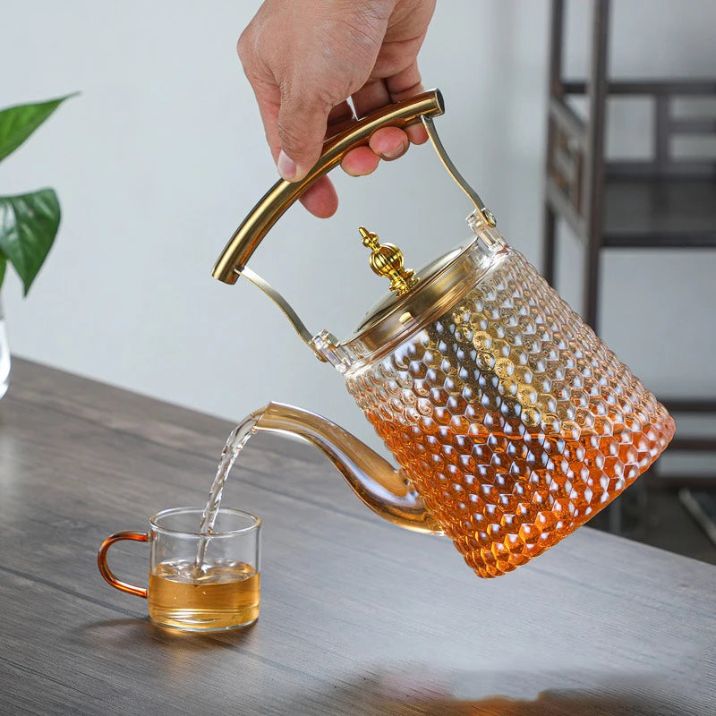 The Golden Hive Teapot