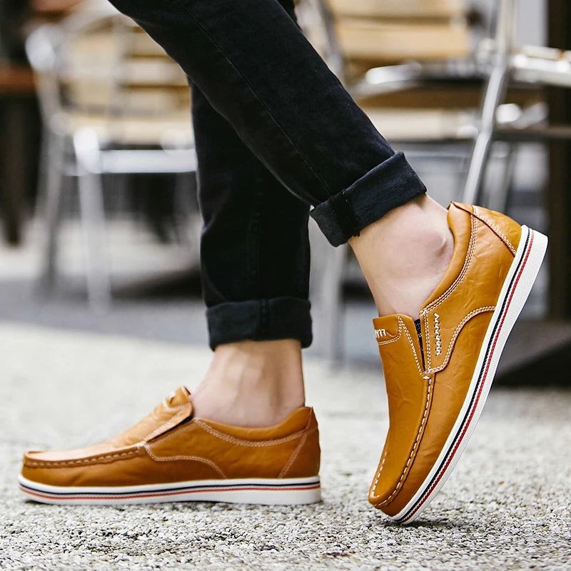 BRADLEY LEATHER LOAFERS