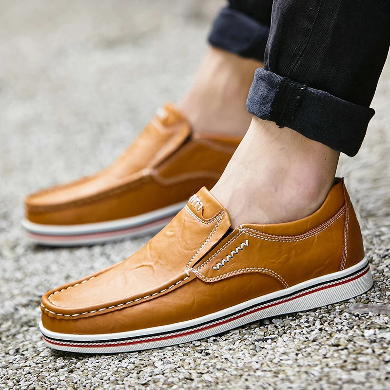 BRADLEY LEATHER LOAFERS