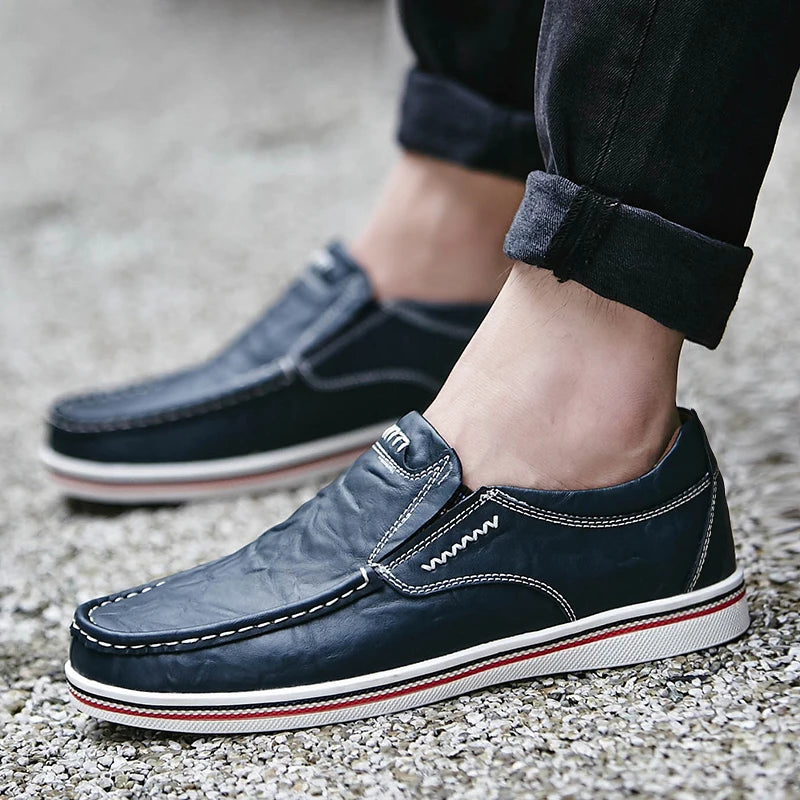 BRADLEY LEATHER LOAFERS