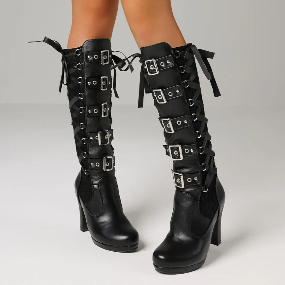 Midnight Obsidian Boots