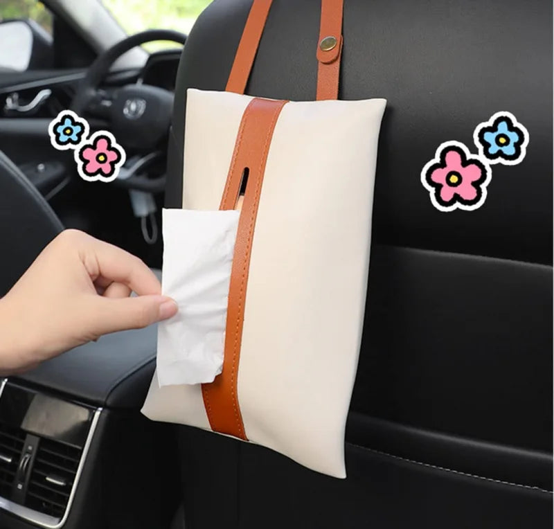 HangIt Leather Tissue Case