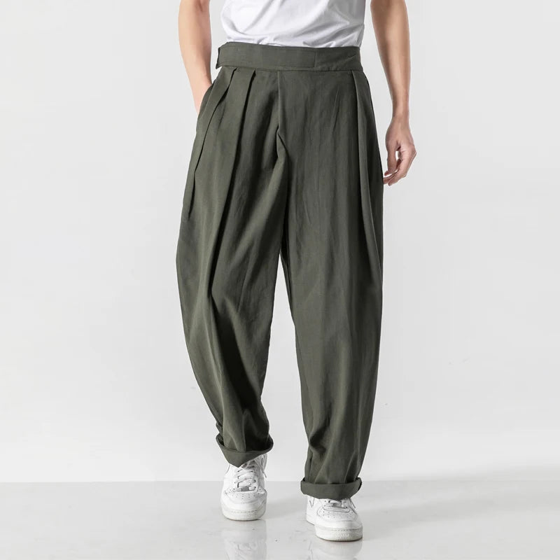 BAEKHO DRAPE PANTS