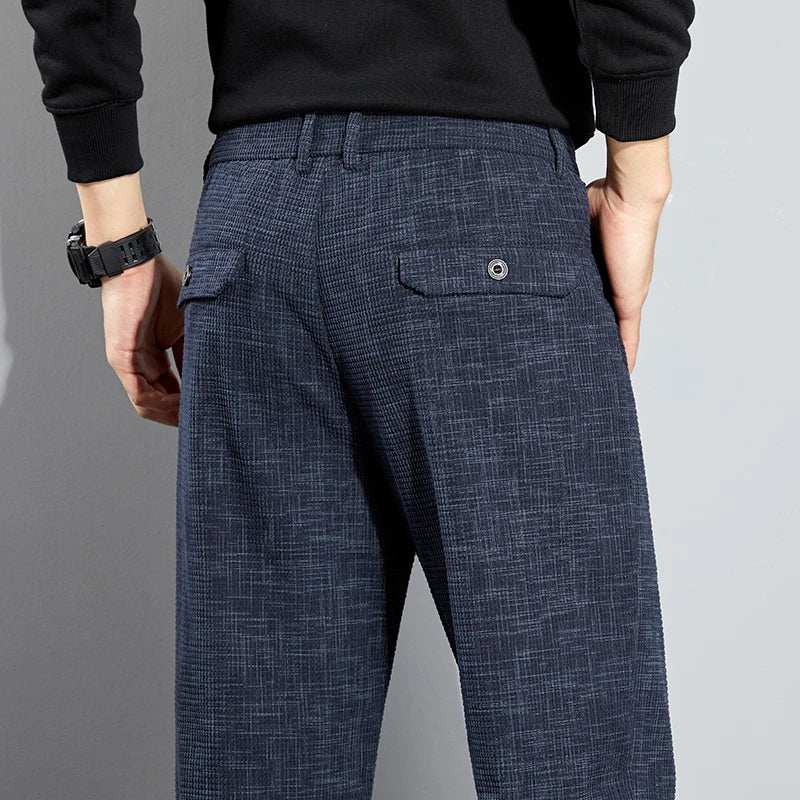 Urban Plaid Corduroy Pants