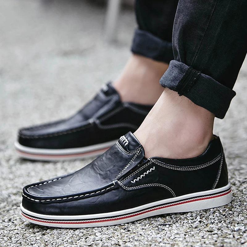 BRADLEY LEATHER LOAFERS