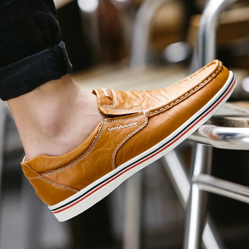 BRADLEY LEATHER LOAFERS