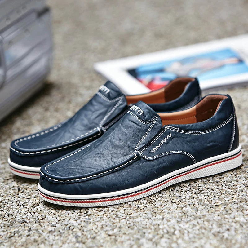 BRADLEY LEATHER LOAFERS