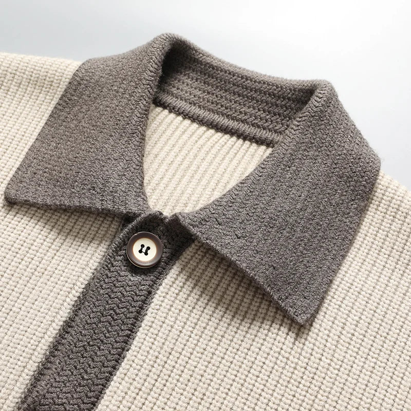 The Matteo Contrast Cardigan