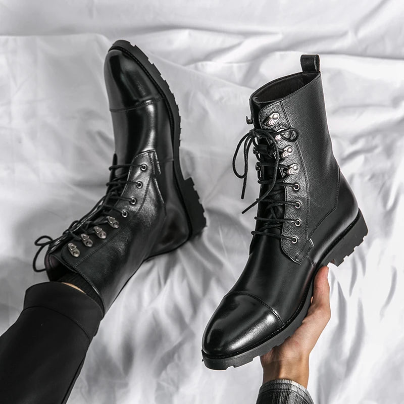 Vanguard High-Top Combat Boots