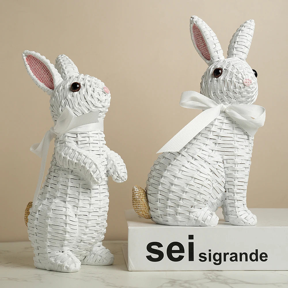 Willow Weave Spring Rabbits